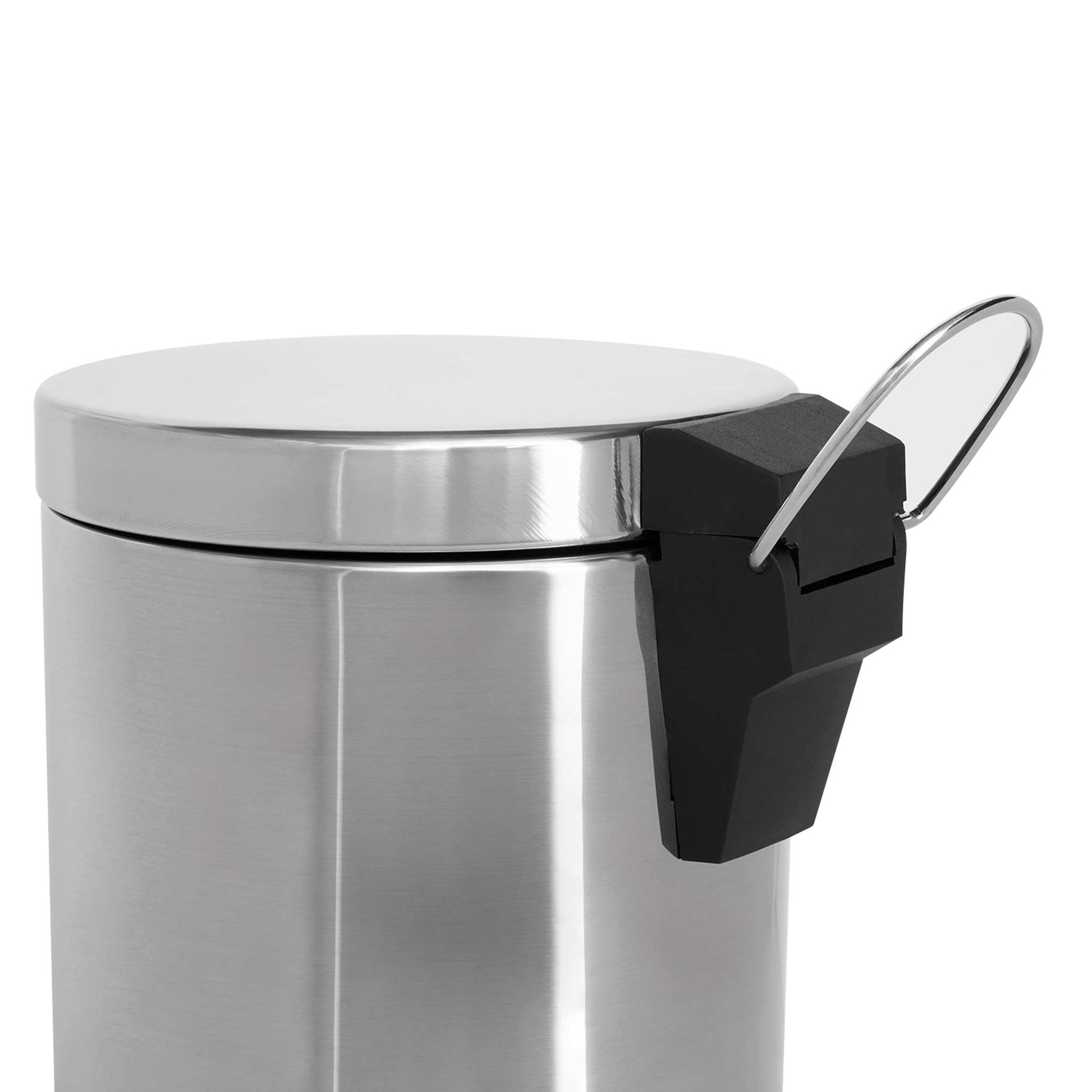 Corby of Windsor 3 litre stainless steel pedal bin hook