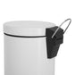 Corby of Windsor white 3 litre pedal bin hook