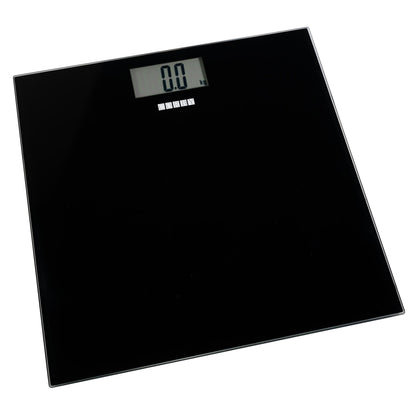 Corby Helmsley digital bathroom scales, black