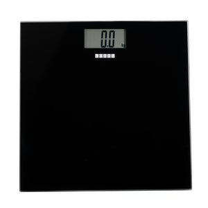 Corby Helmsley body weight scales in black with digital display