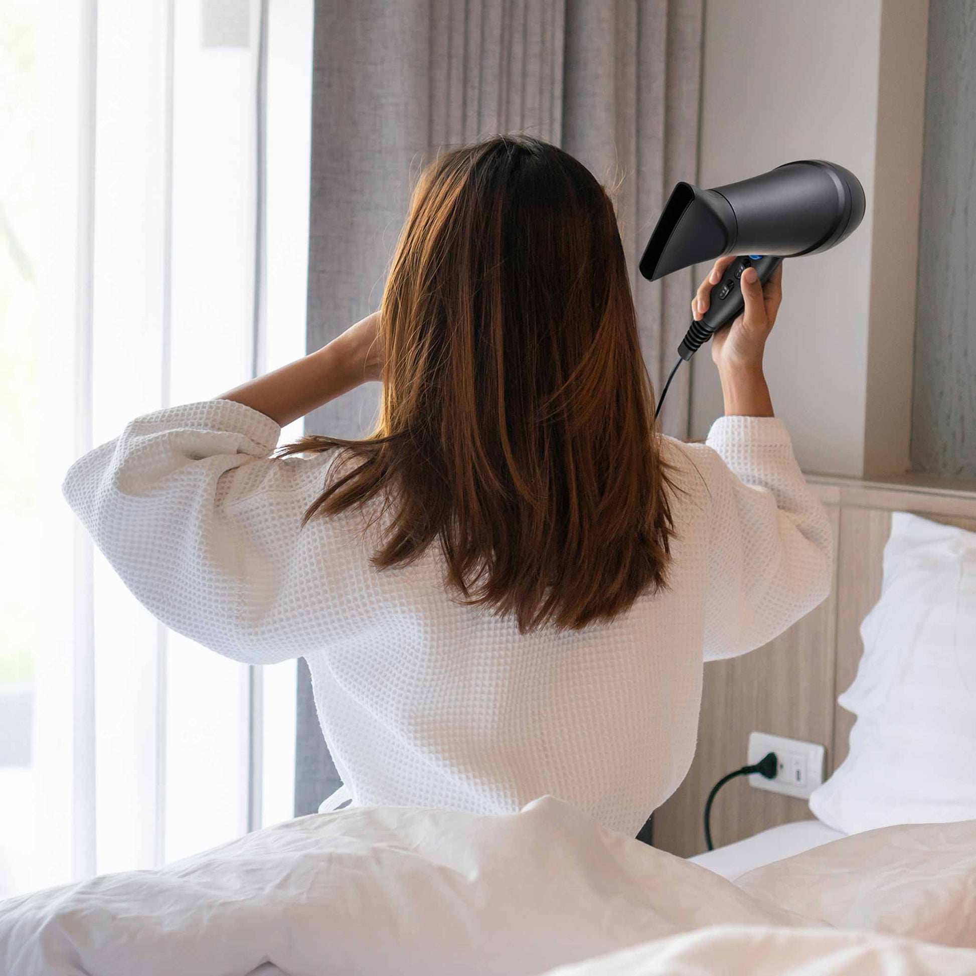 Lifestyle photo of Milton 2000W hotel hairdryer