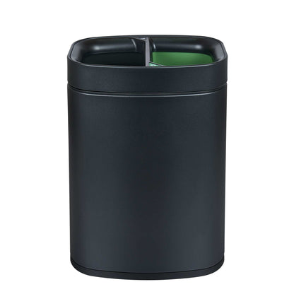 Corby Newport dual recycling bin in black