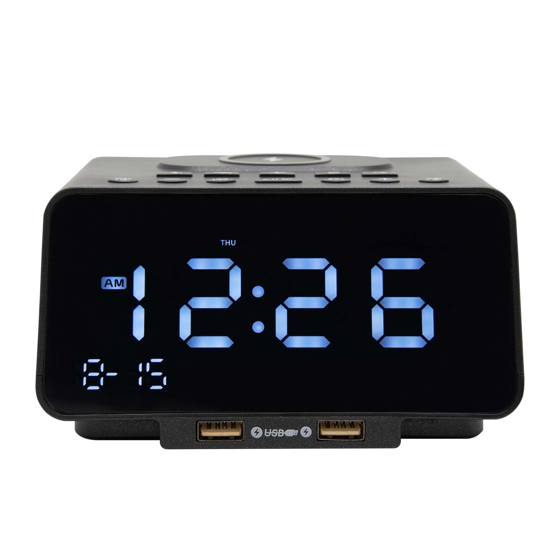 Corby Regent digital hotel alarm clock