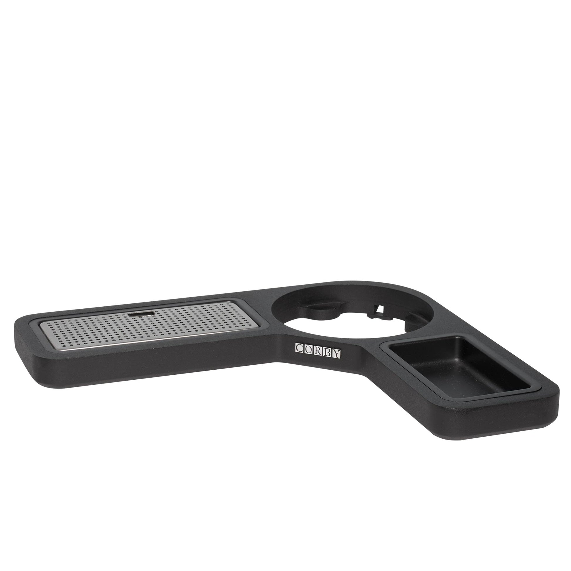 Corby Windermere welcome tray, black