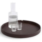 Maroa brown hospitality tray with water jug