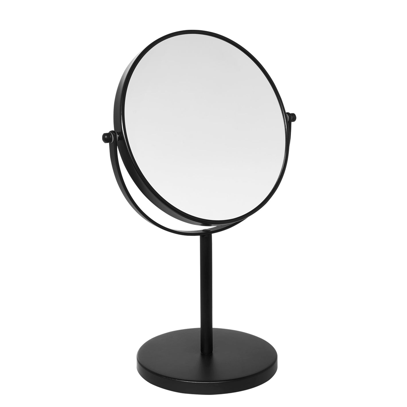 Corby Winchester freestanding matt black bathroom mirror