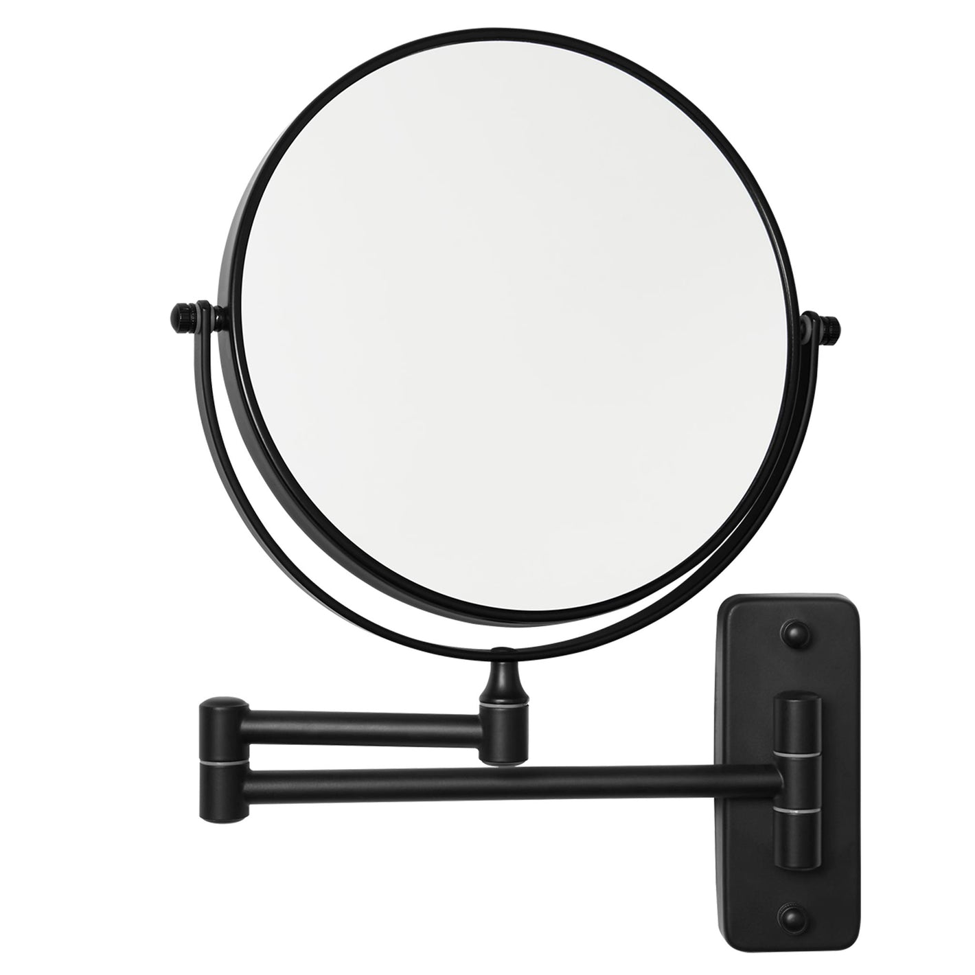 Corby Winchester wall mounted matt black mirror