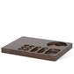 Bentley Xanthic coffee and tea wooden welcome tray in dark mahogany